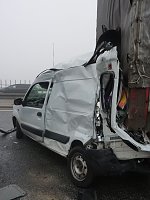 Chaos auf der Autobahn Bild: Chaos auf der Autobahn