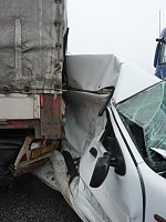 Chaos auf der Autobahn Bild: Chaos auf der Autobahn
