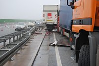 Chaos auf der Autobahn Bild: Chaos auf der Autobahn