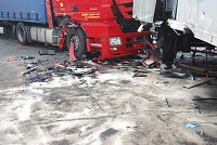 Chaos auf der Autobahn Bild: Chaos auf der Autobahn