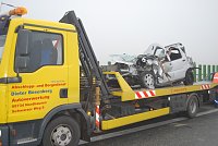 Chaos auf der Autobahn Bild: Chaos auf der Autobahn