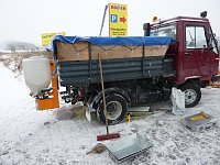 Schneemengen führten zu Unfällen Bild: Schneemengen führten zu Unfällen