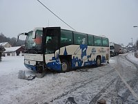 Schneemengen führten zu Unfällen Bild: Schneemengen führten zu Unfällen