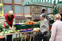 Bild: Zwischen Blumen und Fisch