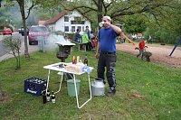 Bild: Arbeitseinsatz am Moosberg