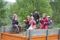 Bild: Arbeitseinsatz am Moosberg