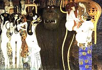 Bild: Erotik in der Kunst: Gustav Klimt Beethoven-Fries, 1902