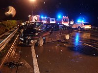 Bild: Unfall auf der Autobahn A 38