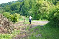 Bild: Pfingstfeuer in Obergebra