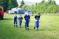 Bild: Pfingstfeuer in Obergebra