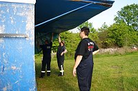 Bild: Pfingstfeuer in Obergebra