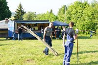 Bild: Pfingstfeuer in Obergebra
