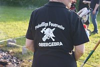 Bild: Pfingstfeuer in Obergebra