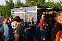 Bild: Pfingstfeuer in Obergebra