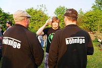 Bild: Pfingstfeuer in Obergebra
