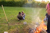 Bild: Pfingstfeuer in Obergebra