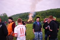 Bild: Pfingstfeuer in Obergebra - die Zweite