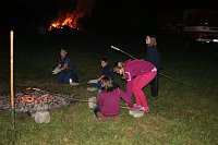 Bild: Pfingstfeuer in Obergebra - die Zweite