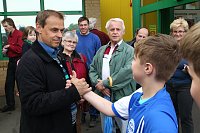 Bild: Torwandschie&szlig;en mit Olaf Thon