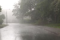 Bild: Gewitterguss in Nordhausen