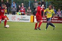 Bild: Die erste Halbzeit gegen den VfL Halle