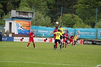 Bild: Die erste Halbzeit gegen den VfL Halle