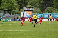 Bild: Die erste Halbzeit gegen den VfL Halle