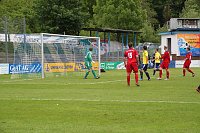 Bild: Die erste Halbzeit gegen den VfL Halle