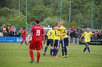 Bild: Die erste Halbzeit gegen den VfL Halle
