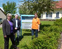 Bild: Im Landkreis unterwegs: 