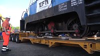 Bild: Die V 18 B zieht um