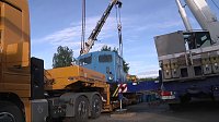 Bild: Die V 18 B zieht um