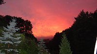 Bild: Der "Himmel brennt" - &uuml;ber Wernrode