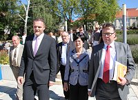Bild: Besuch im vorigen Jahr: Fachhochschule