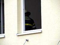 Bild: Feuer in der Domstra&szlig;e