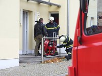Bild: Feuer in der Domstra&szlig;e