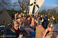 Bild: Eisbaden der FH Nordhausen
