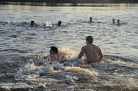 Bild: Eisbaden der FH Nordhausen