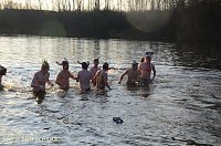 Bild: Eisbaden der FH Nordhausen