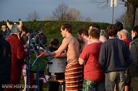 Bild: Eisbaden der FH Nordhausen