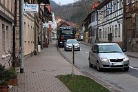 Bild: Hier soll langsamer gefahren werden