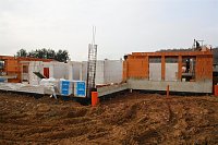 Bild: B&uuml;ttenrede im Rohbau