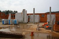 Bild: B&uuml;ttenrede im Rohbau