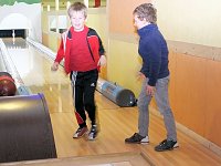 Bild: Zum Geburtstag gebowlt