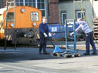 Zu Besuch im Bahnbetriebswerk Bild: Zu Besuch im Bahnbetriebswerk