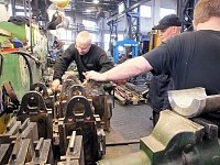 Zu Besuch im Bahnbetriebswerk Bild: Zu Besuch im Bahnbetriebswerk