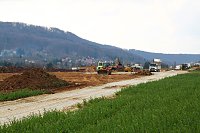 Erdarbeiten für neue Großbäckerei Bild: Erdarbeiten für neue Großbäckerei