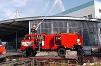 Bild: Einsatz&uuml;bung Feuerwehr