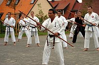 Bild: Training mit Tamayose Sensei