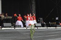 Bild: Die Eleven des Tanzstudios Radeva auf dem Rolandsfest